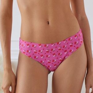Urban Outfitters Pink Lace Hipster Underwear Size Medium